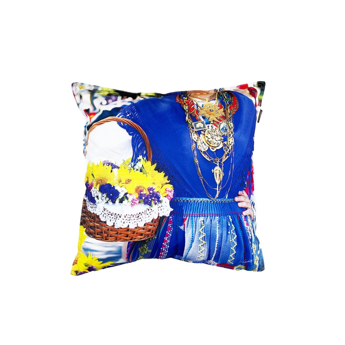 Capa de Almofada Romaria em Casa VR25 E