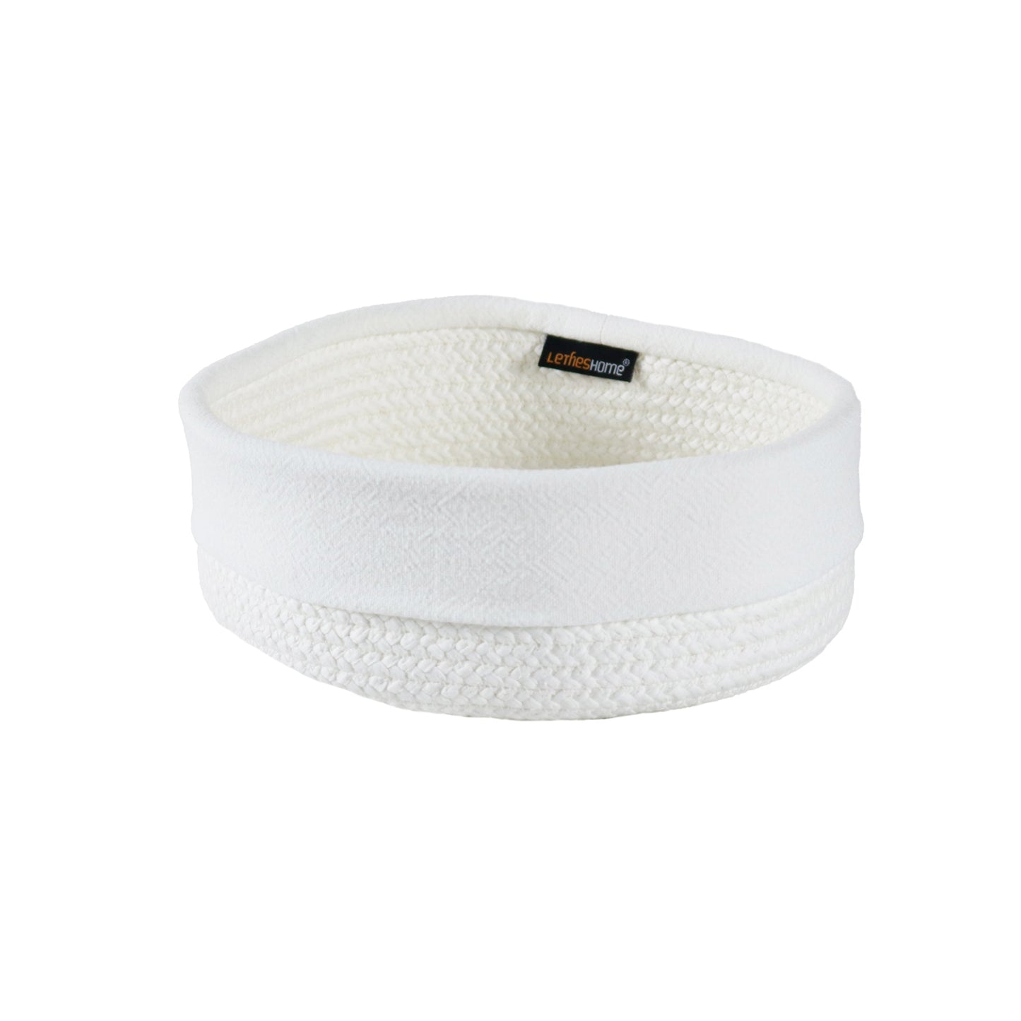 Cesto com Aplicação Linho Pure Soft LethesHome