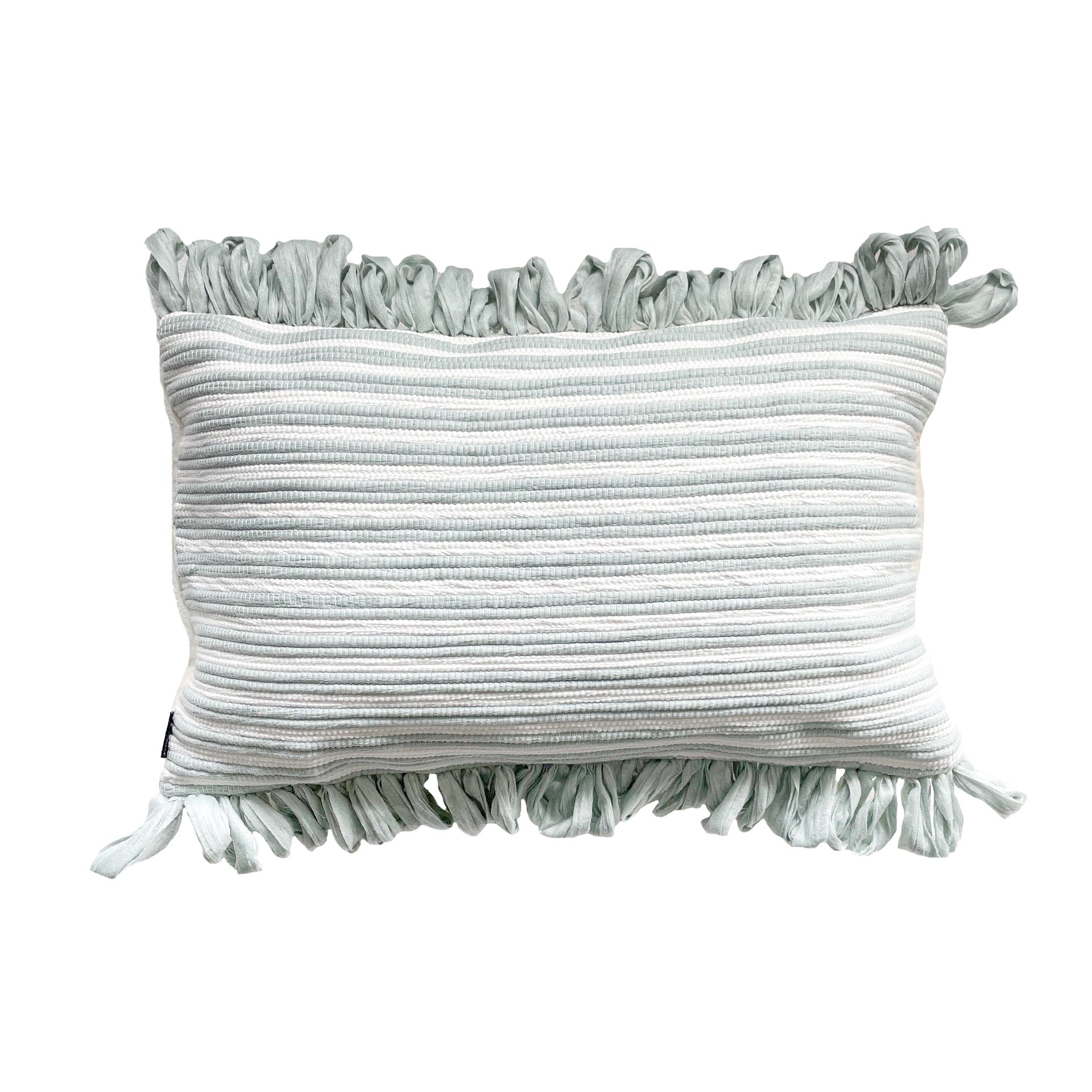 Cushion Riscas com Franja