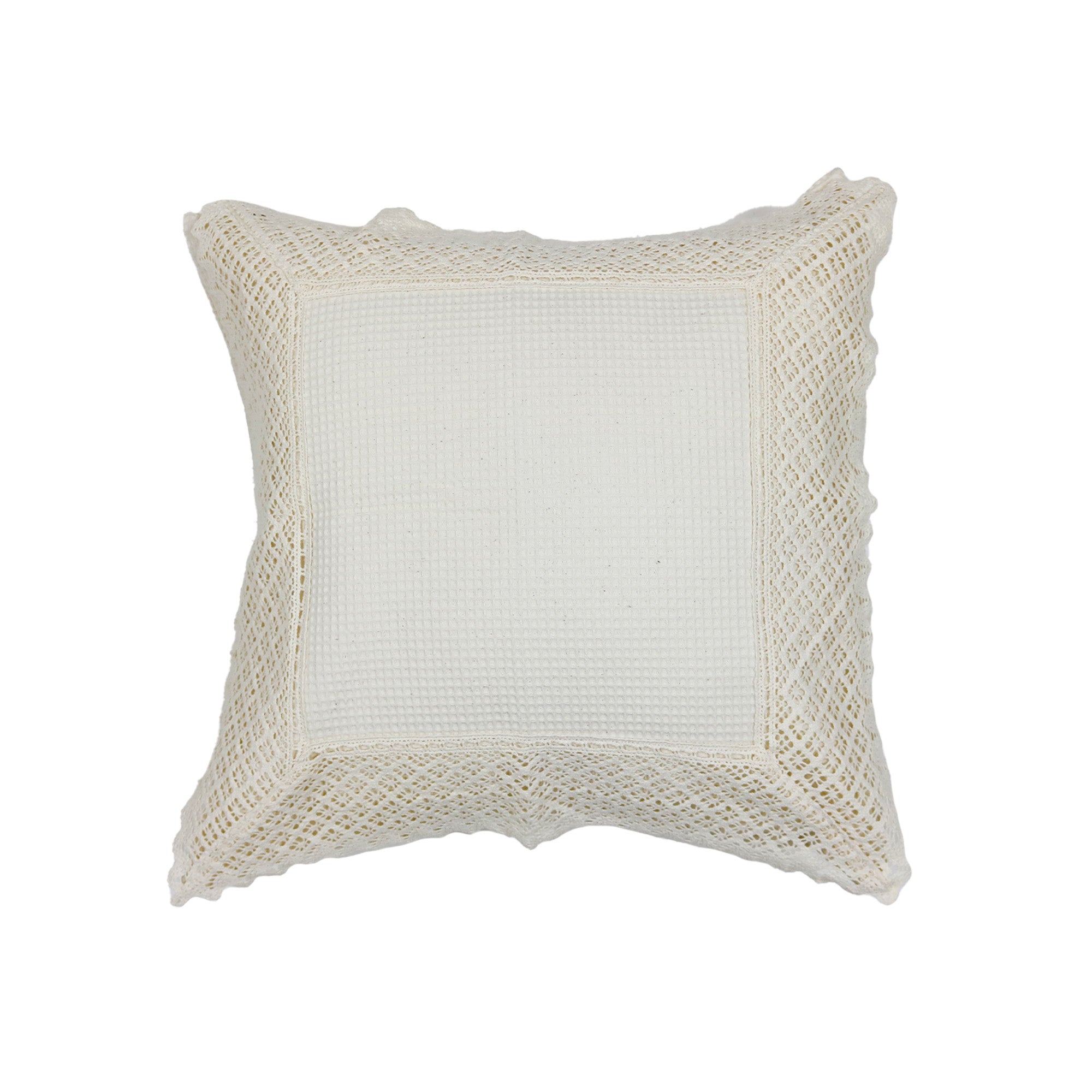 Pillowcase Favo com Renda