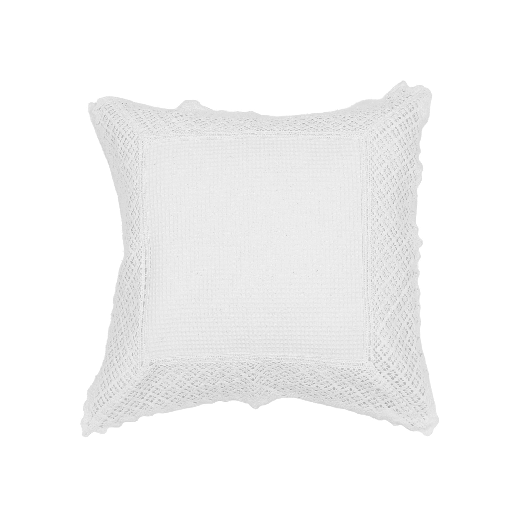 Pillowcase Favo com Renda