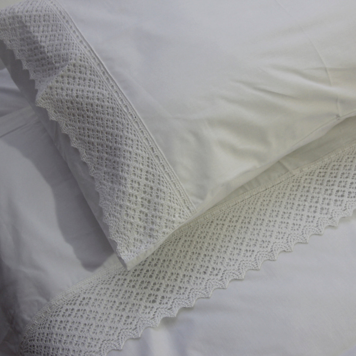 Sheet Set Favo com Renda