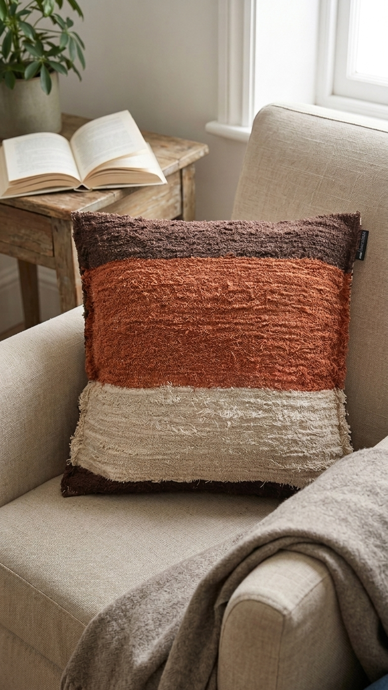 Lino cushion cover by Vianatece