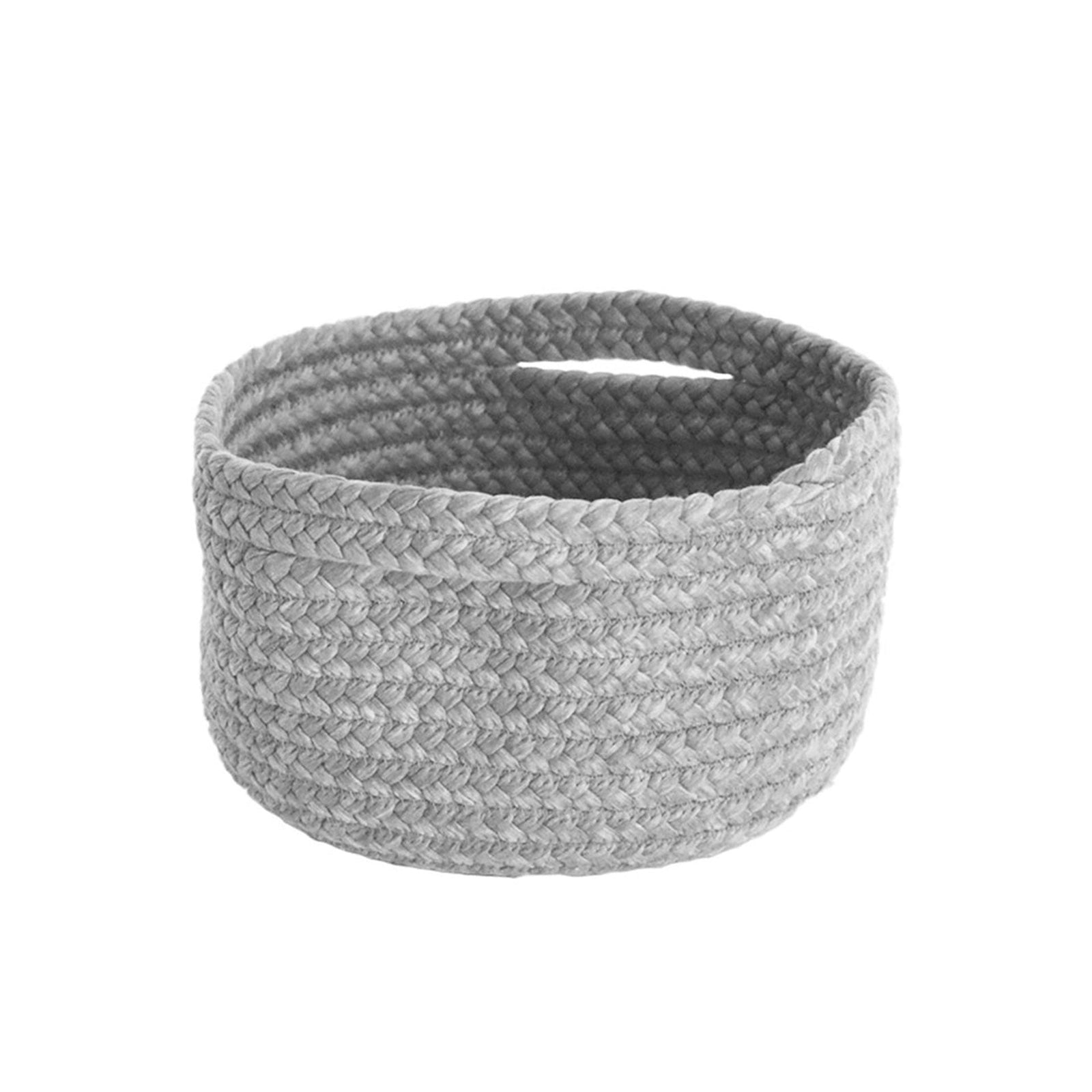 Handled textile basket by Vianatece