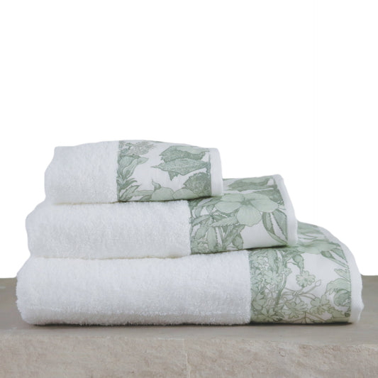 Set of Bath Towels Botanique Menta