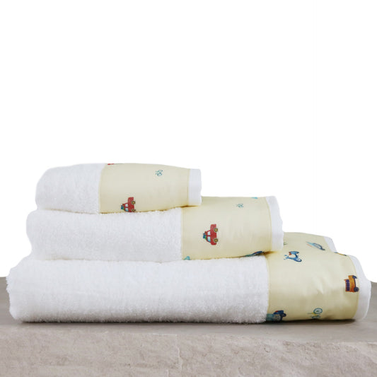 Set of Bath Towels Little Driver