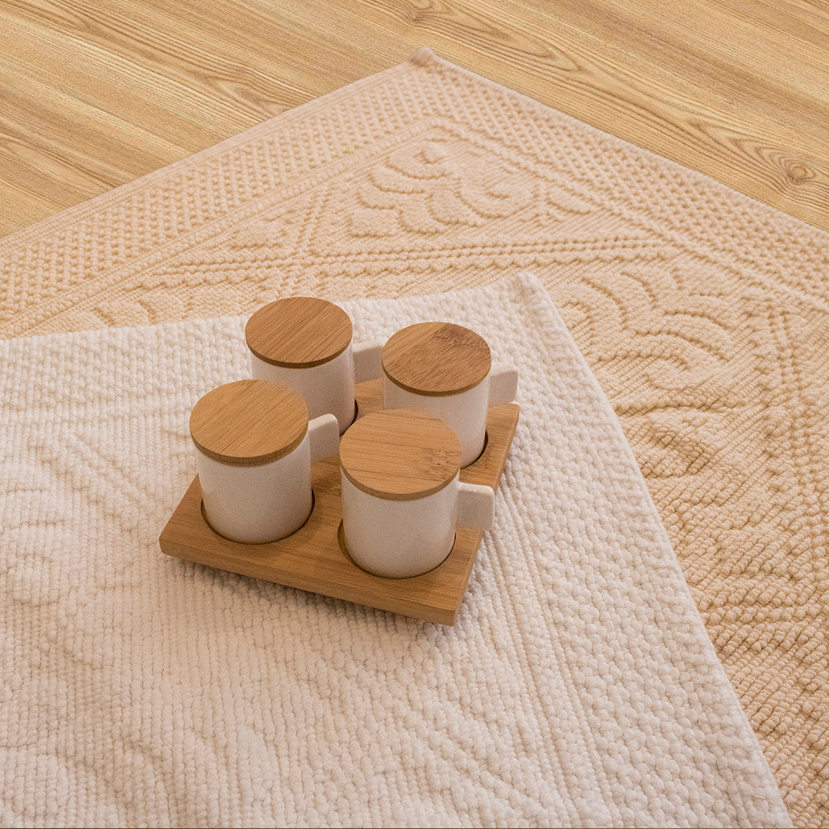 Tapete Flor Losango LethesHome