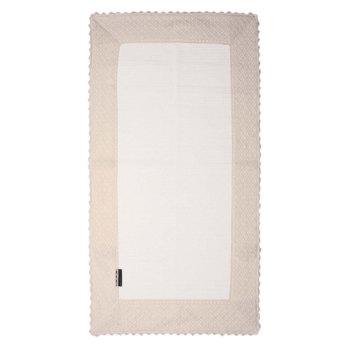 Tapete com Aplicação Favo com Renda LethesHome