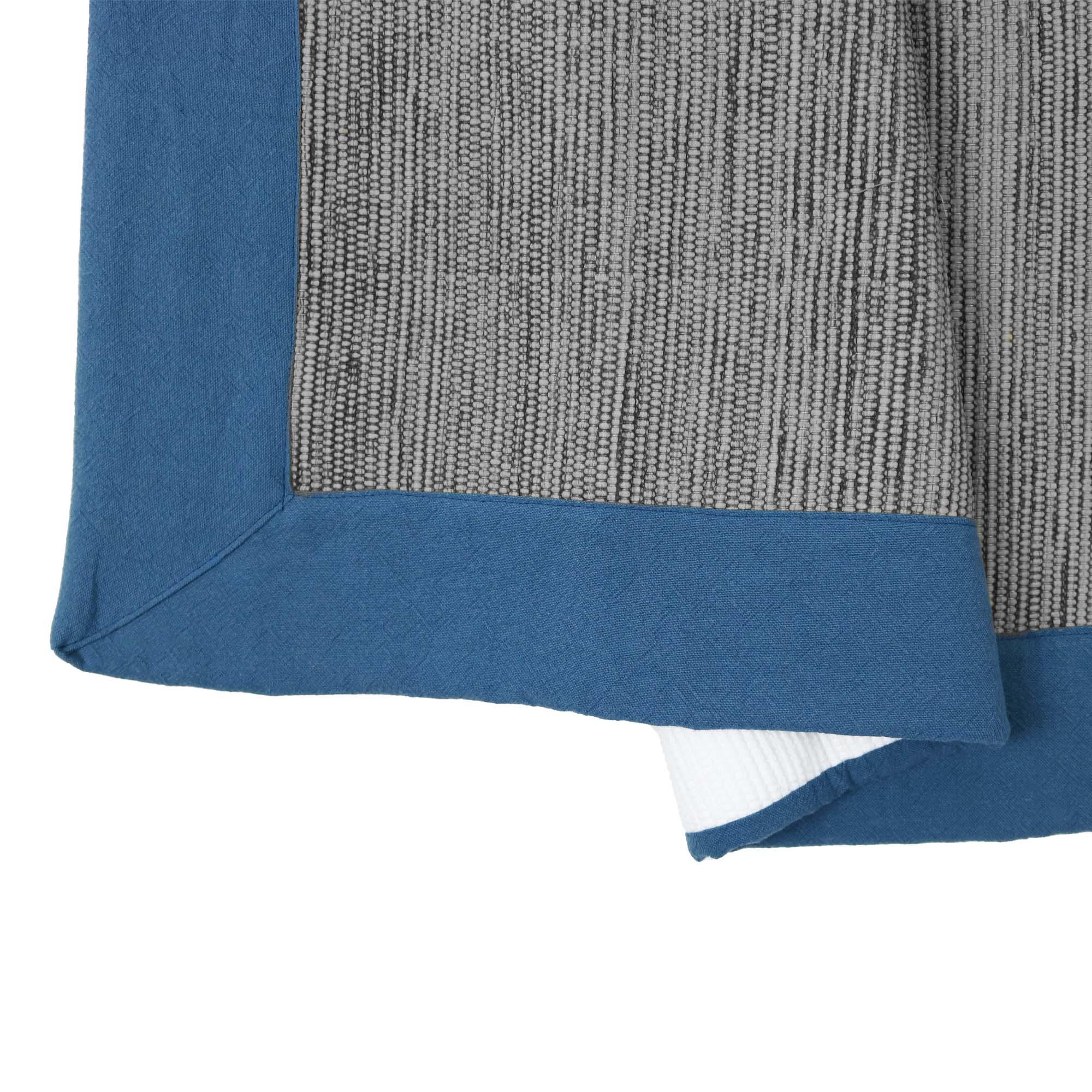 Tapete Cinza com Aplicação Linho Pure Soft LethesHome