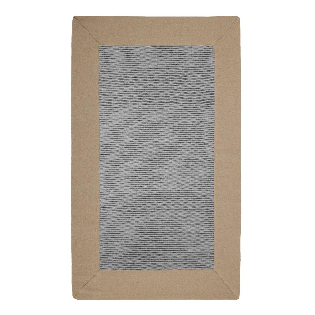 Tapete Cinza com Aplicação Linho Pure Soft LethesHome